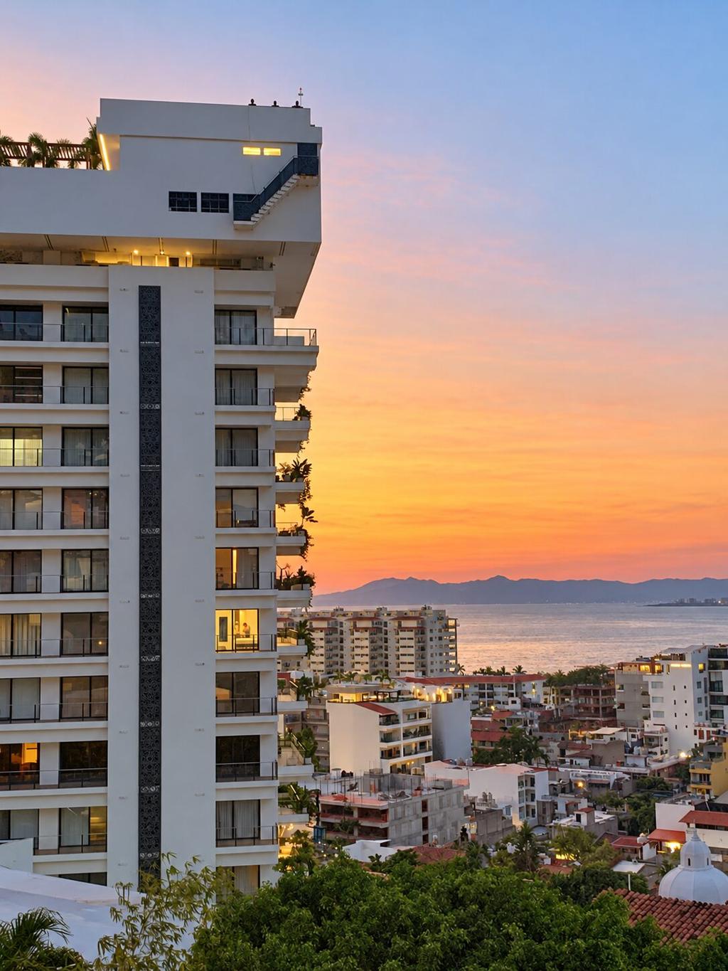A Puerto Vallarta property exterior representing the Insights section